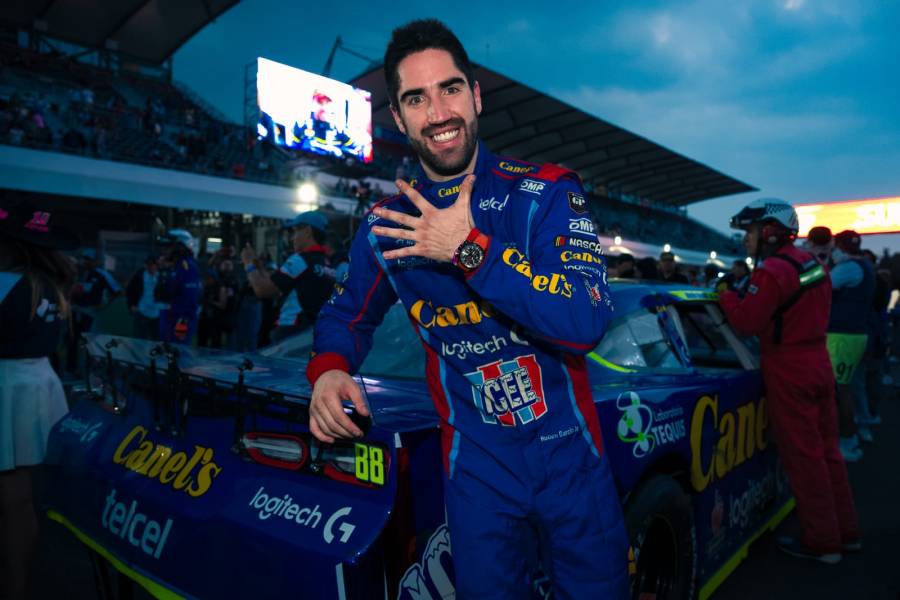 Rub&eacute;n Garc&iacute;a Jr. hace Historia en NASCAR M&eacute;xico Ganando su Quinto T&iacute;tulo de la Mano de EDOX