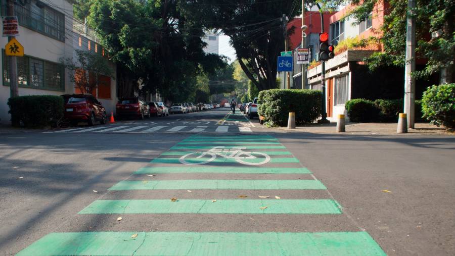 Supervisa SEMOVI conclusi&oacute;n de infraestructura ciclista en la alcald&iacute;a Benito Ju&aacute;rez