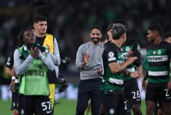 Amorim golea al City con el Sporting de Lisboa antes de irse al United
