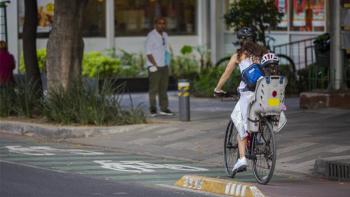 Concluyen trabajos de mantenimiento en ciclov&iacute;as de la colonia Del Valle para mejorar la movilidad en CDMX