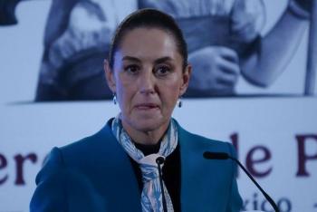 “No hay motivo de preocupaci&oacute;n”, mensaje de Sheinbaum ante inminente triunfo de Trump
