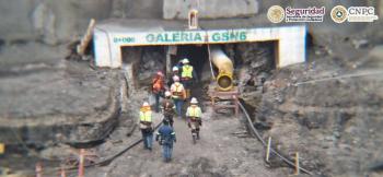 Recuperan restos del noveno minero en El Pinabete, Coahuila