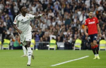 Real Madrid aparca la crisis con triplete de Vinicius; lesionados Militao, Rodrygo y Lucas V&aacute;zquez