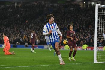 Brighton propina al Manchester City su cuarta derrota consecutiva