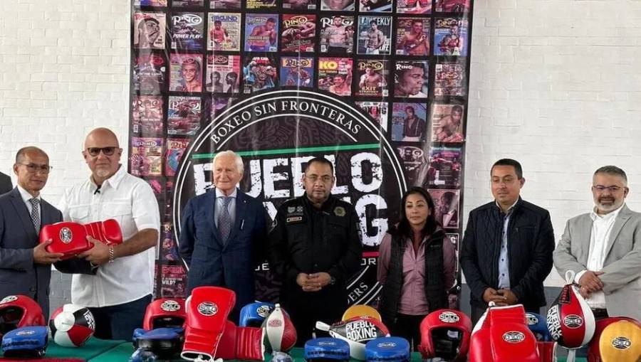Donación de material de boxeo fomenta el deporte en centros penitenciarios de la CDMX