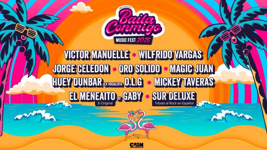 Baila Conmigo Fest 2025 reunirá en Miami a ídolos de la música tropical