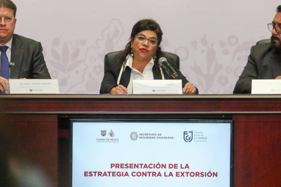 Clara Brugada anuncia nueva estrategia contra la extorsión y el 