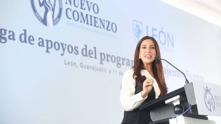 Libia Dennise García impulsa la economía inclusiva y proyectos de apoyo en Guanajuato