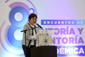 Inaugura Lilia Cedillo Octavo Encuentro de Tutor&iacute;a y Mentor&iacute;a Acad&eacute;mica