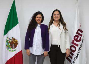 Senadora Cynthia L&oacute;pez Castro se suma al proyecto de Claudia Sheinbaum