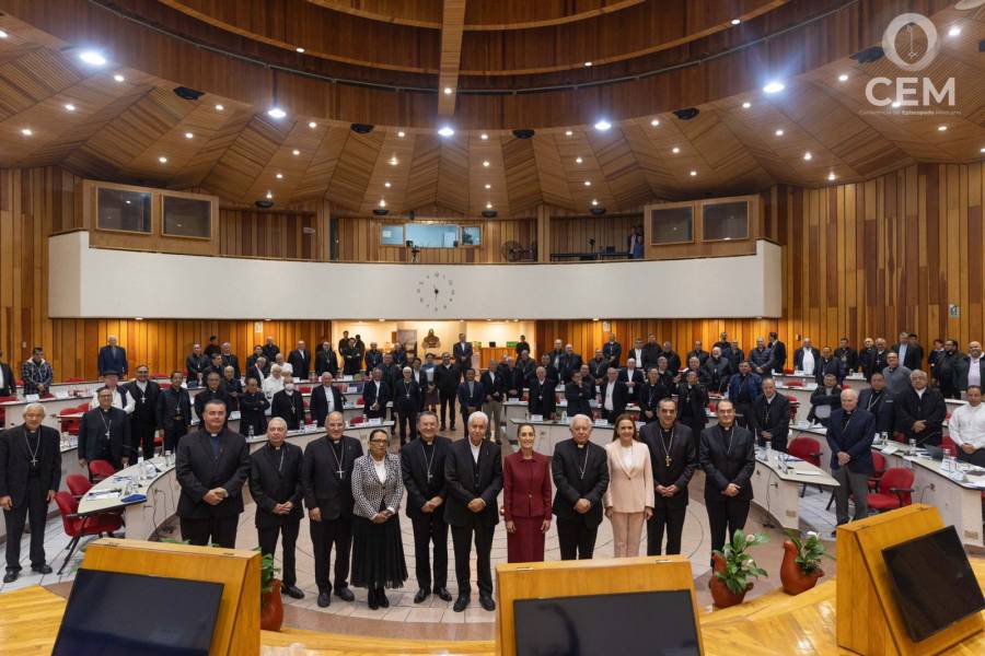Reunión entre Claudia Sheinbaum y Conferencia del Episcopado mexicano para abordar la seguridad del país