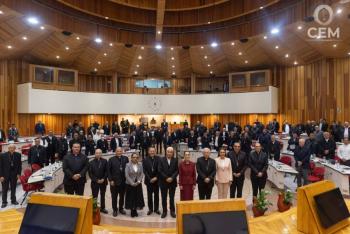Reuni&oacute;n entre Claudia Sheinbaum y Conferencia del Episcopado mexicano para abordar la seguridad del pa&iacute;s