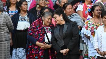 Reconoce Clara Brugada resistencia y arte de las mujeres ind&iacute;genas en el encuentro 