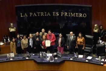 Senado elige a Rosario Piedra como presidenta de la CNDH