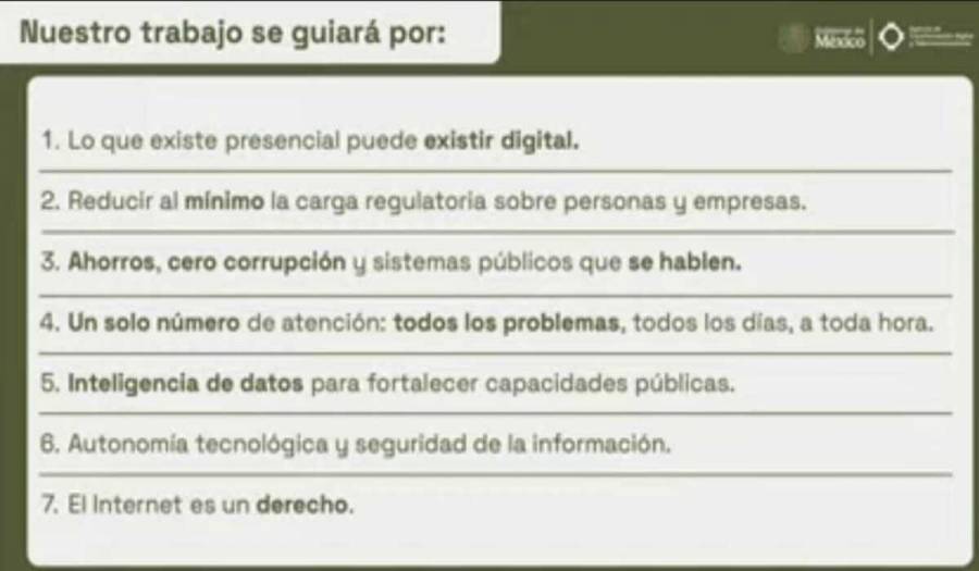 Nuevo programa digital para el Gobierno Federal presenta Pepe Merino