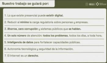 Nuevo programa digital para el Gobierno Federal presenta Pepe Merino