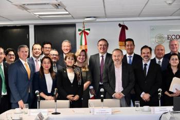 Respalda Ebrard plan para duplicar la industria de semiconductores en M&eacute;xico