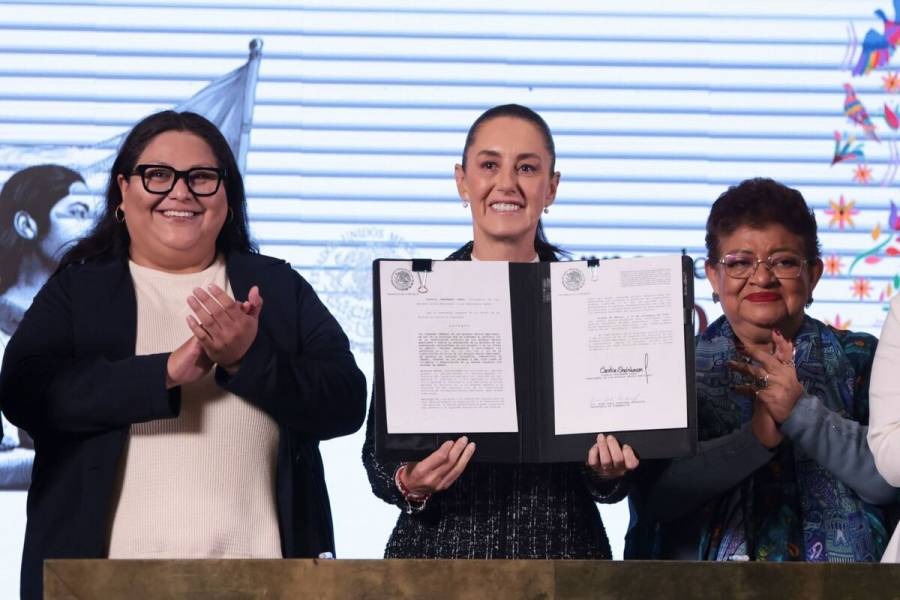 Claudia Sheinbaum firma decreto de Igualdad Sustantiva para las Mujeres