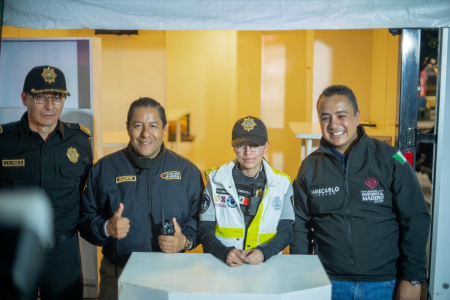 Alcalde supervisa retenes de alcoholímetro en Gustavo A. Madero