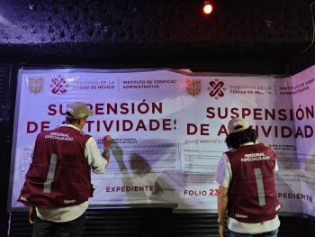 Suspende INVEA establecimientos con venta de alcohol en Cuauhtémoc y Álvaro Obregón