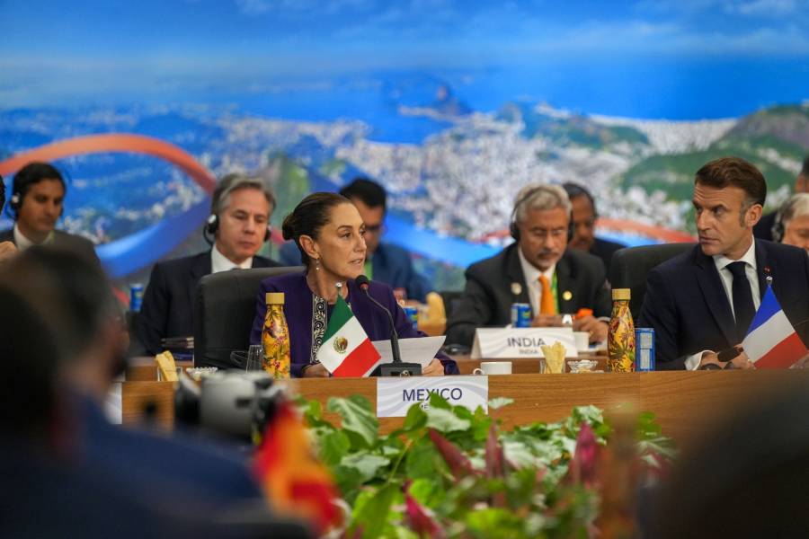Sheinbaum propone reforestar el mundo con programa mexicano “Sembrando vida”