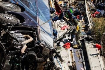 Autopista M&eacute;xico-Quer&eacute;taro sufre cierre parcial por accidente de Tr&aacute;iler