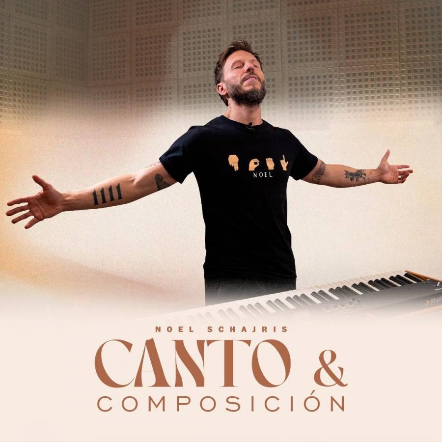 Noel Schajris lanza el curso online “Canto y Composición” en colaboración con CLAMA