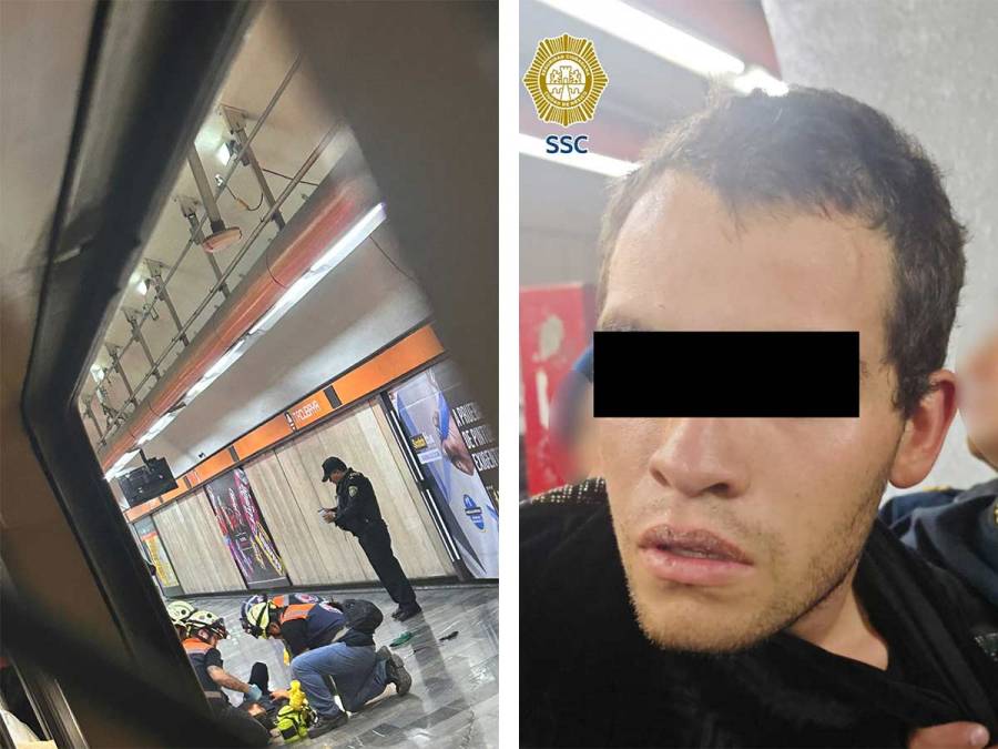 Cuatro heridos tras ataque en el Metro Tacubaya reciben atenci&oacute;n m&eacute;dica gratuita