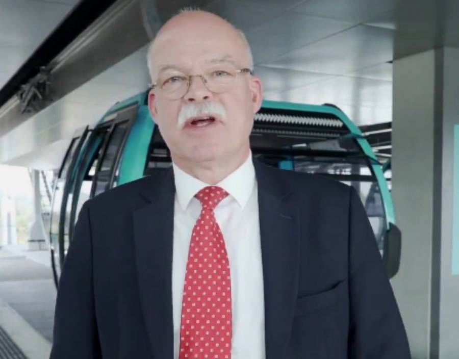 Embajador alemán recorre la CDMX: destaca el Cablebús y cooperación bilateral