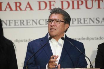 Destaca Monreal aval de la mayor&iacute;a legislativa a pol&iacute;tica econ&oacute;mica de Sheinbaum