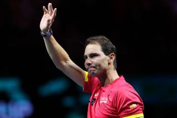Nadal se retira con la derrota de Espa&ntilde;a ante Pa&iacute;ses Bajos en la Davis