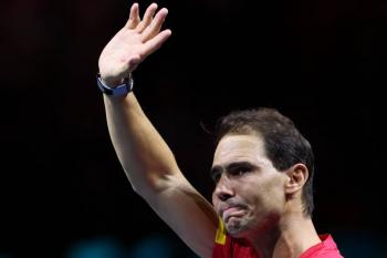Nadal se retira con la derrota de Espa&ntilde;a ante Pa&iacute;ses Bajos en la Davis