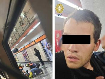 Cuatro heridos tras ataque en el Metro Tacubaya reciben atenci&oacute;n m&eacute;dica gratuita