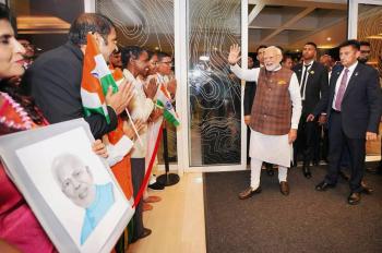 En Guyana, Narendra Modi ofrece la cooperaci&oacute;n india con los pa&iacute;ses caribe&ntilde;os