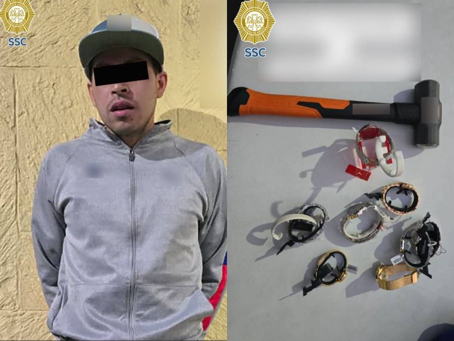 Detienen a dos implicados en asalto a joyer&iacute;a en Lindavista