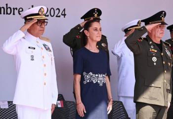 Sheinbaum da inicio a construcci&oacute;n del Puerto Nuevo de Manzanillo
