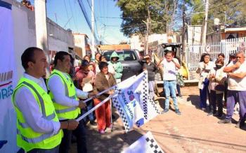 Inician obras de repavimentaci&oacute;n y mejora h&iacute;drica en Acopilco, Cuajimalpa