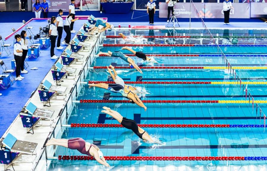 México continúa sumando medallas en la Serie Mundial de Para Natación 2024