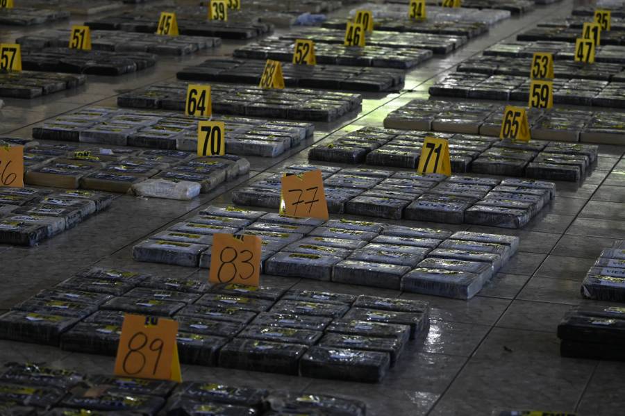 Guatemala decomisa dos toneladas de cocaína en el Caribe
