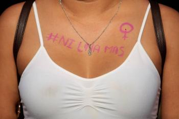 Feminicidios y desapariciones: Colectivos feministas exigen justicia en Quer&eacute;taro