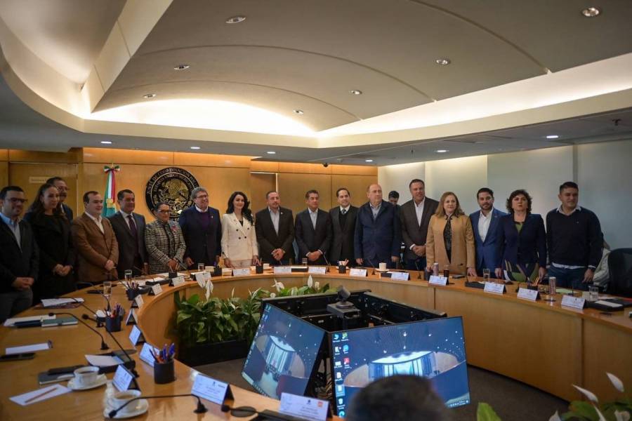 Integrantes de la Jucopo se reunen con secretaria de Gobernación
