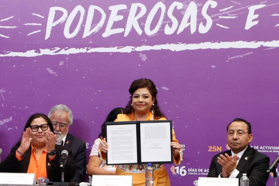 Clara Brugada presentó la estrategia 