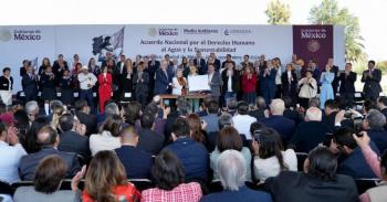 35 millones de mexicanos padecen escasez de agua, con acuerdo nacional se busca reducir esa cifra