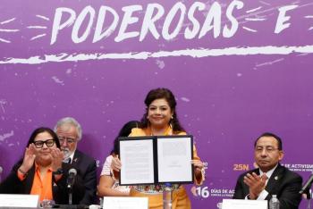 Clara Brugada present&oacute; la estrategia 