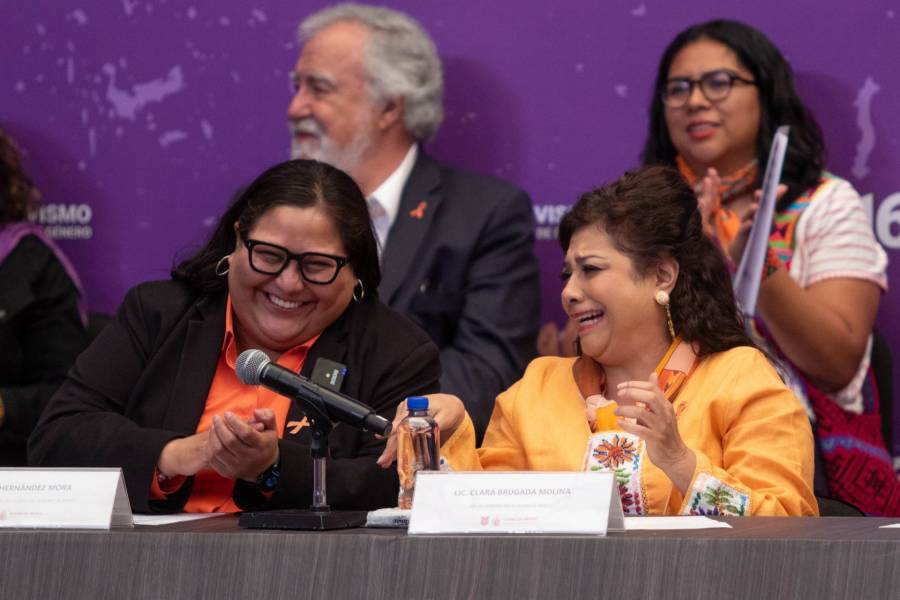 Clara Brugada presenta estrategia para combatir la violencia de género en la CDMX