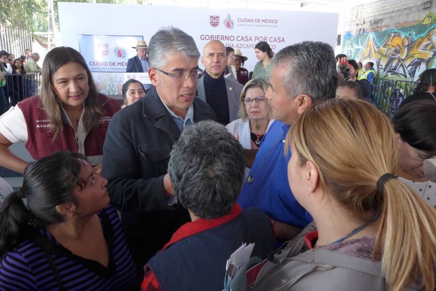 Llega el programa “Casa por Casa” a Azcapotzalco; mil 178 solicitudes atendidas