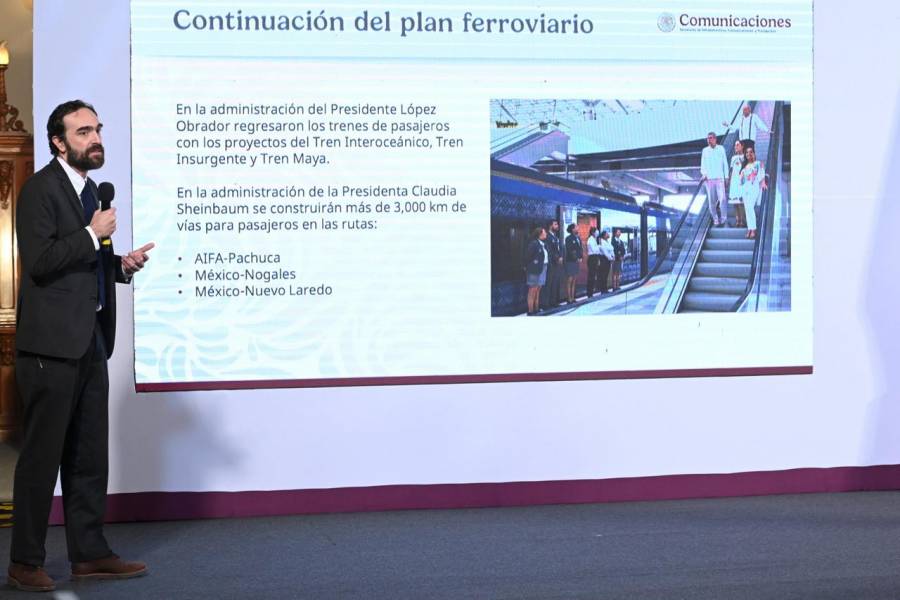Gobierno construirá más de 3 mil kilómetros de vías con ayuda de la Sedena: Sheinbaum