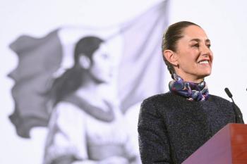 “El Tren Maya es un &eacute;xito, y es falso que tenga problemas”: Sheinbaum