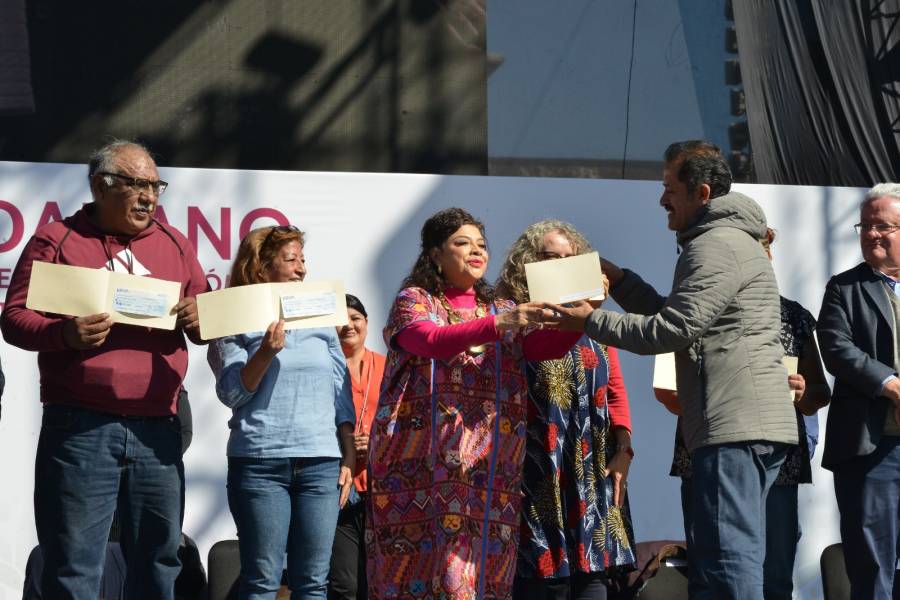 Clara Brugada arranca programa Ingreso Universal Ciudadano en la CDMX