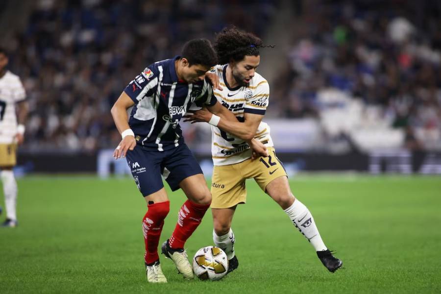 Sergio Canales da ventaja mínima a Rayados sobre Pumas